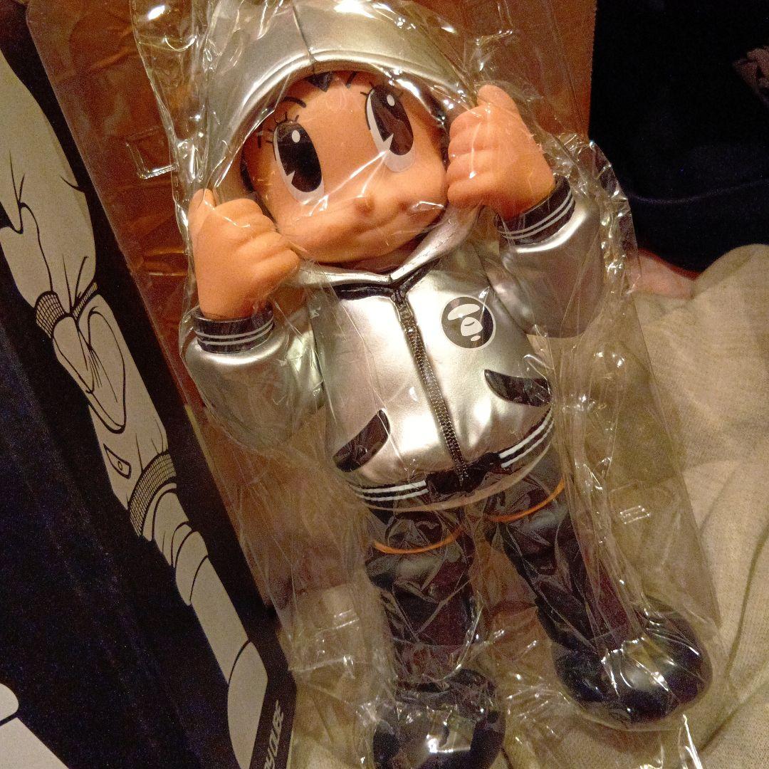 鉄腕アトム　シルバー　ソフビ　ASTRO BOY フィギュア 約25cm　未使用