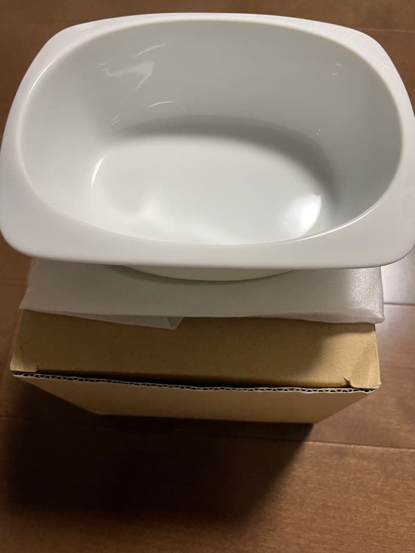 innovator ホワイト長方形深皿＋皿3枚セット