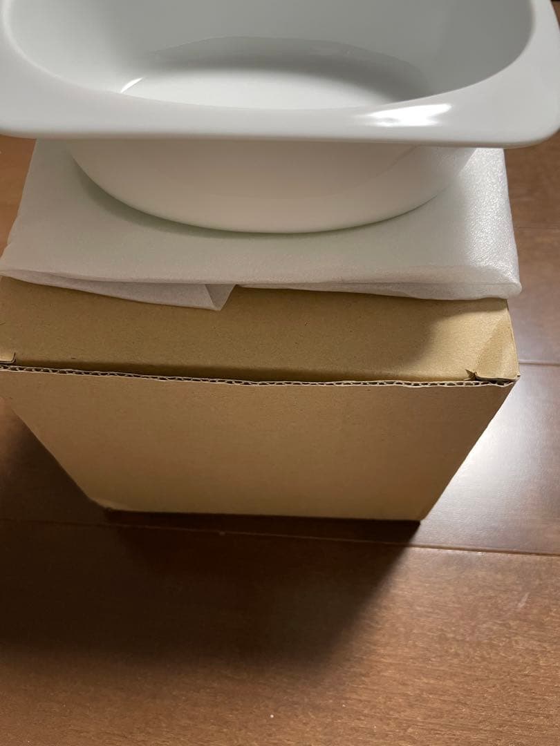 innovator ホワイト長方形深皿＋皿3枚セット