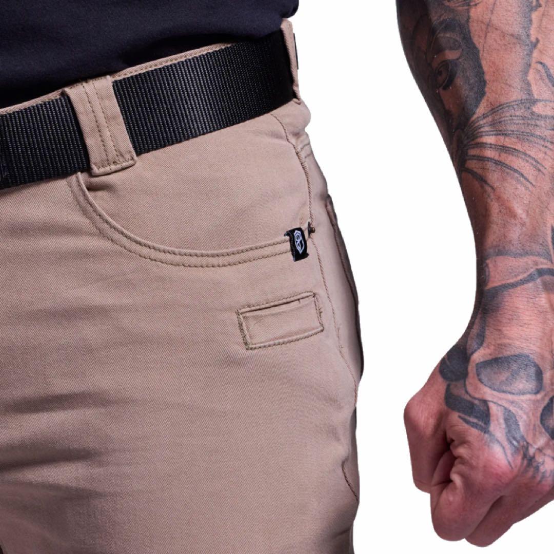 Born Primitive フレックス リーコン ストレート ジーンズ TAN