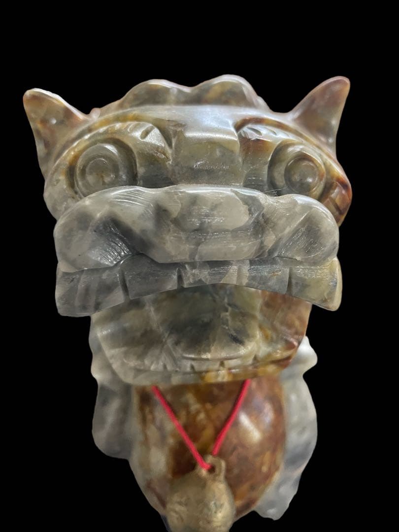 貔貅　ヒキュウ　大理石　開運　風水