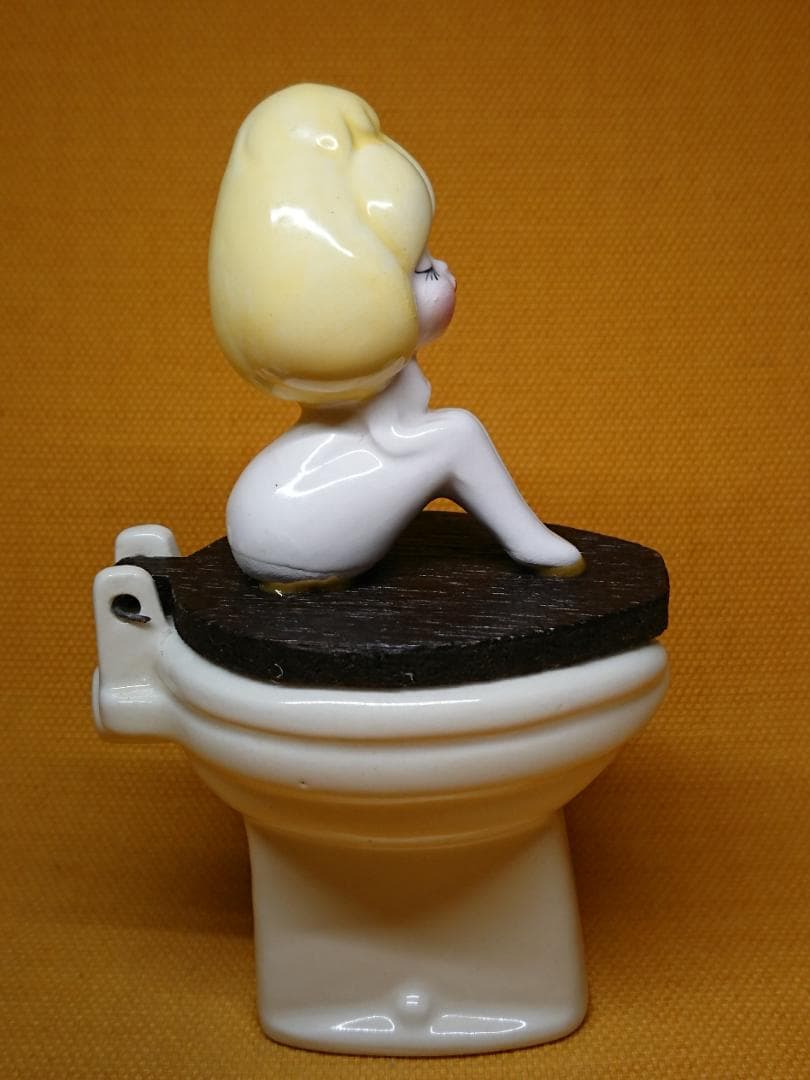 【美品】ビンテージ　人形　陶器　置物　インテリア　工芸品　美術品　A2934