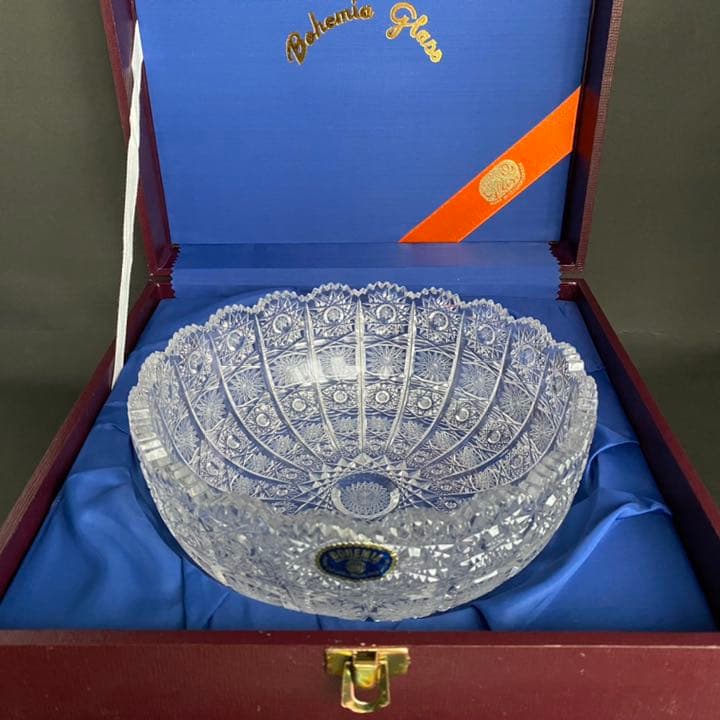ボヘミアグラス 500PK 深鉢（直径約20.4cm）