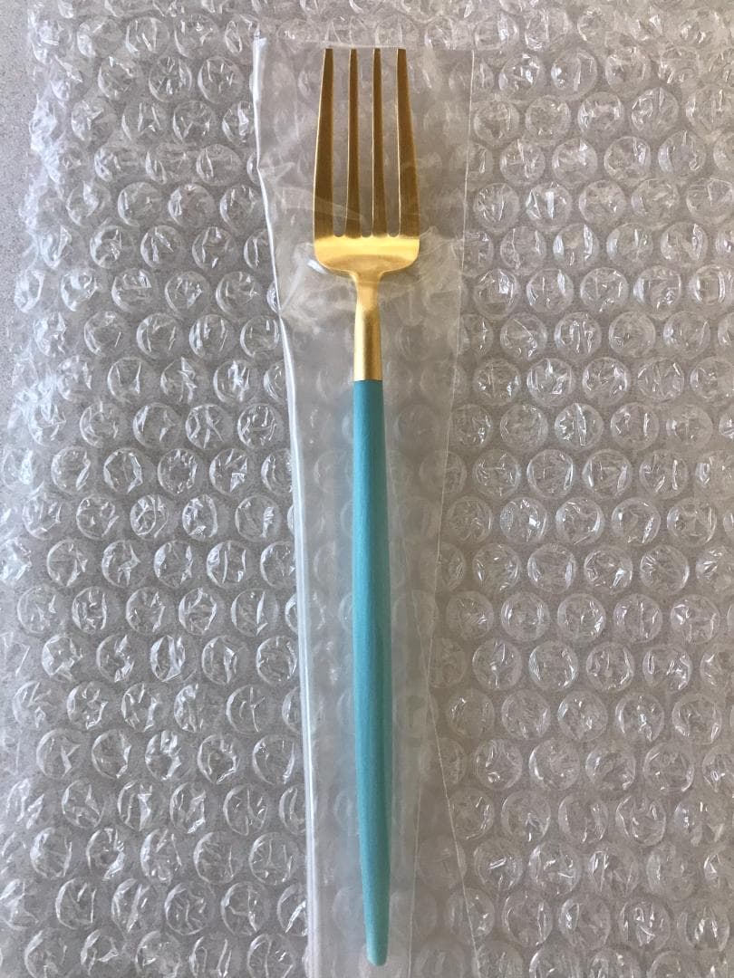 クチポール GOA ゴールド ターコイズ デザート3点セット カトラリー