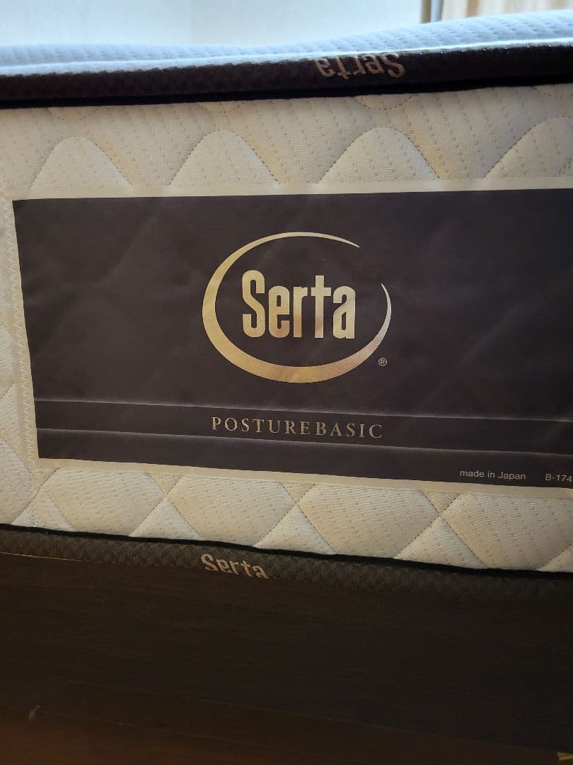マットレス　Serta サータ　ポスチャーベーシック7.7F1P　セミダブル