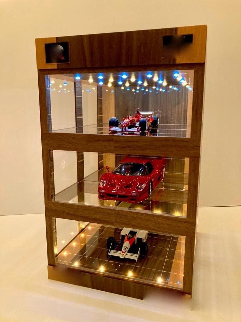 こう。様専用オーダー品・USB電源 2層式・ディスプレーBOX / ネオ