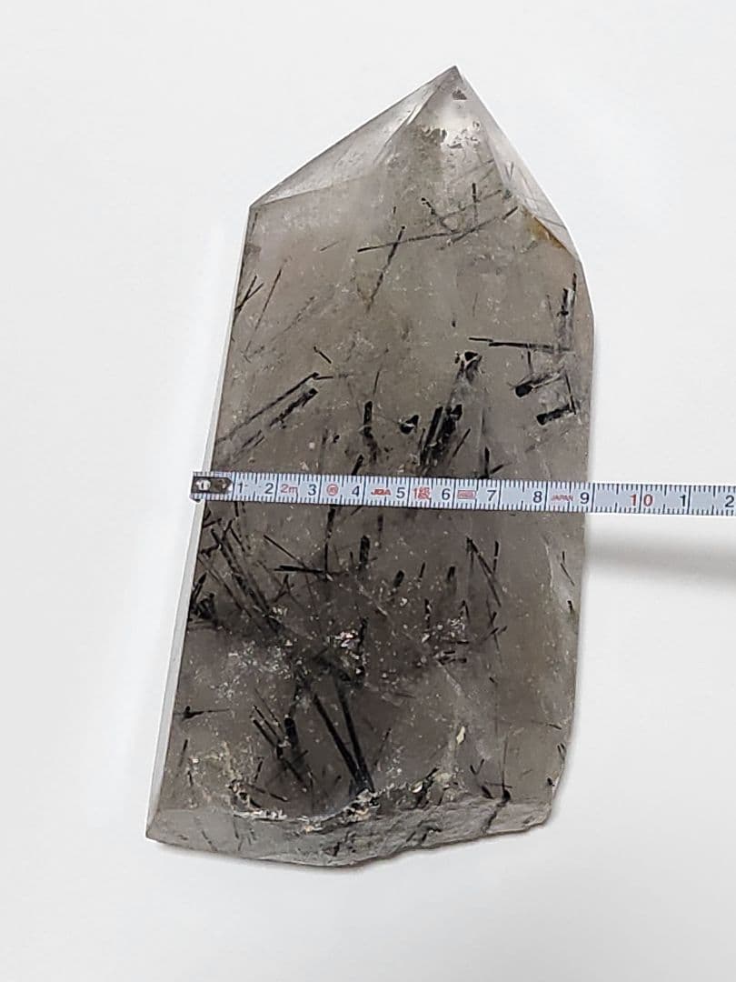 ☆ルチル 置物 ポイント六角柱 天然石 原石