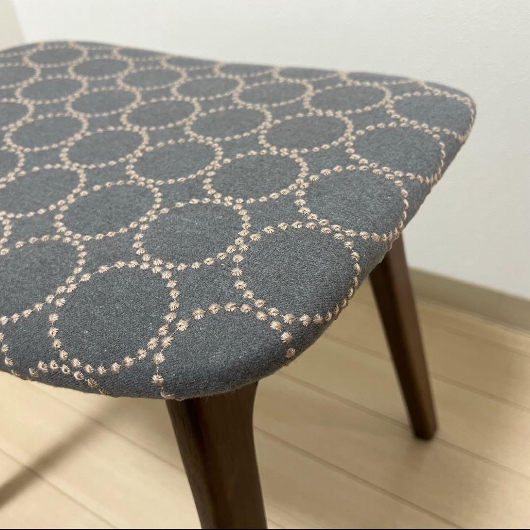 ミナペルホネン スツール タンバリン 細脚B 【グレー/ブルー】 チェア 椅子