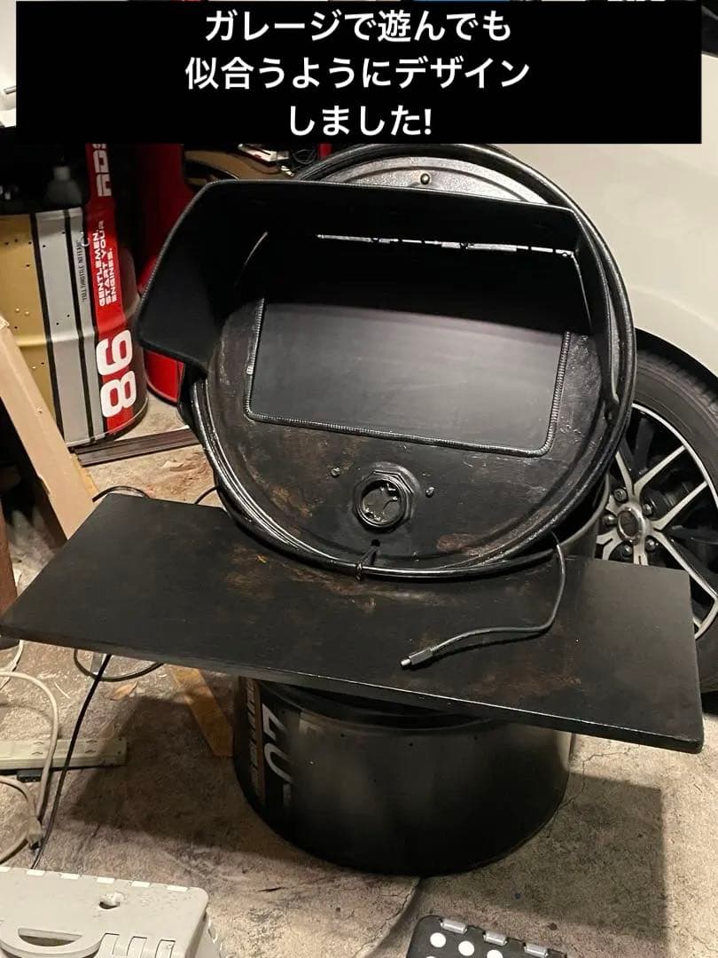 ドラム缶アーケード筐体風モニターセット 近畿圏無料配送 兵庫発