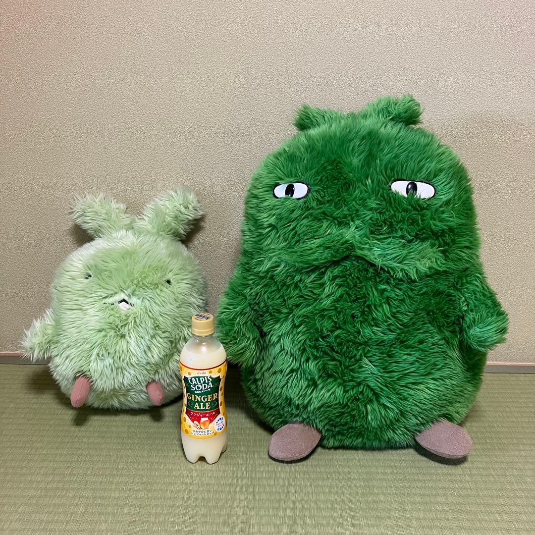 愛知万博 モリゾー キッコロ ぬいぐるみ 特大 - メルカリ