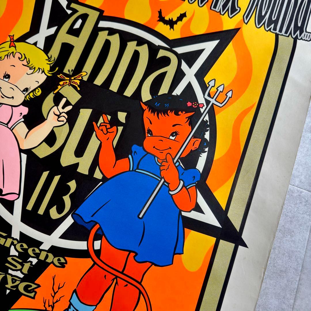 97年製 Kozik x Anna Sui シルクスクリーン印刷 超レアポスター - メルカリ