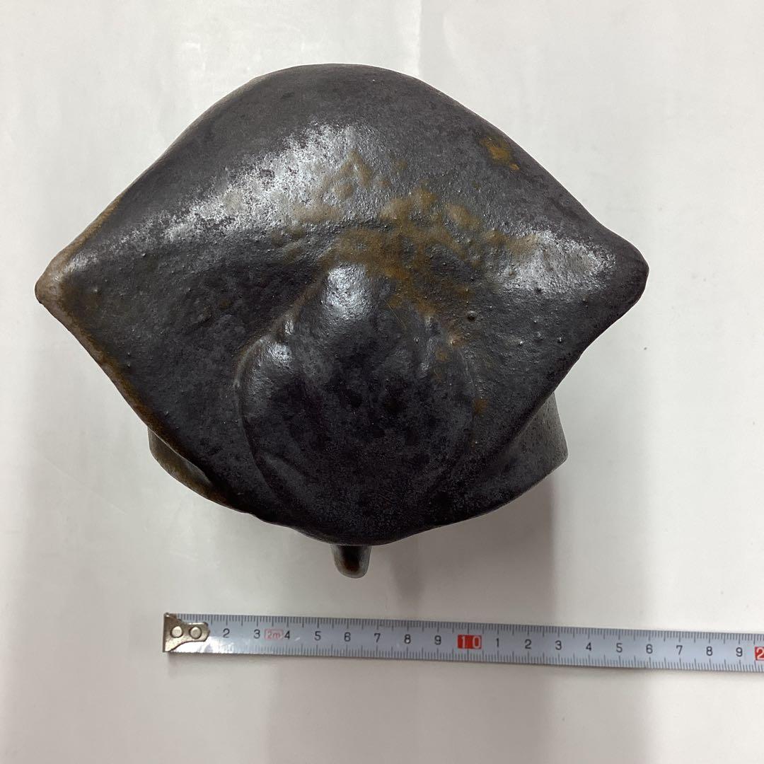 備前焼　フクロウ　置物　　［匿名便］