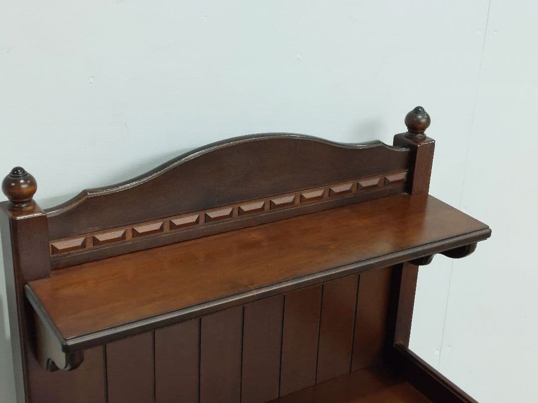 karimoku カリモク 木製 電話台 チェスト引き出し付 オシャレ