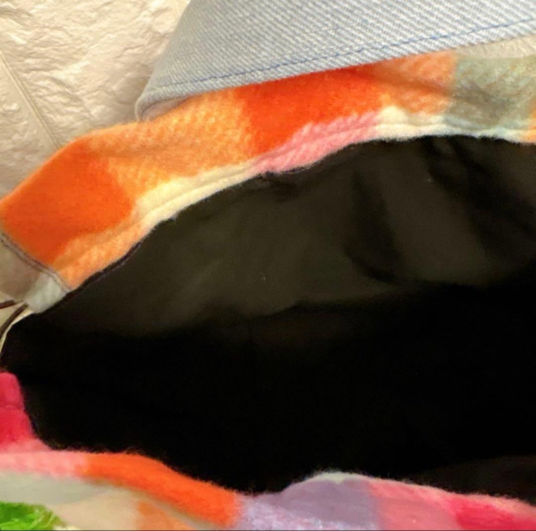 ＊handmade＊2way⭐️CUBE❣️ポメ❤️キューブトート♡巾着袋　お弁当袋⭐️