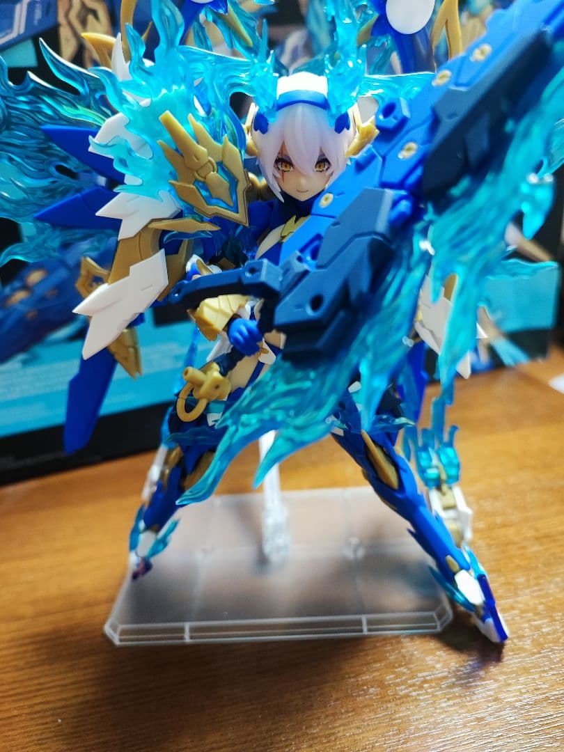 コトブキヤ メガミデバイス 皇巫 スサノヲ 蒼炎 完成品