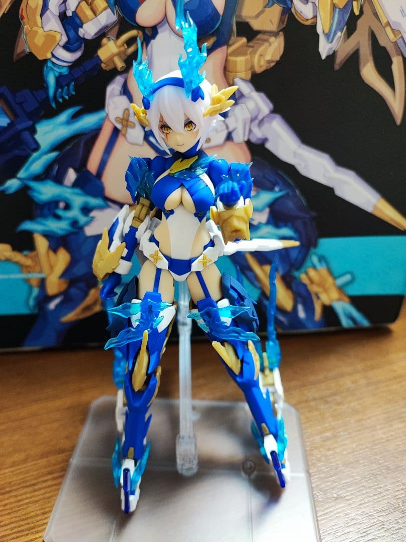 コトブキヤ メガミデバイス 皇巫 スサノヲ 蒼炎 完成品