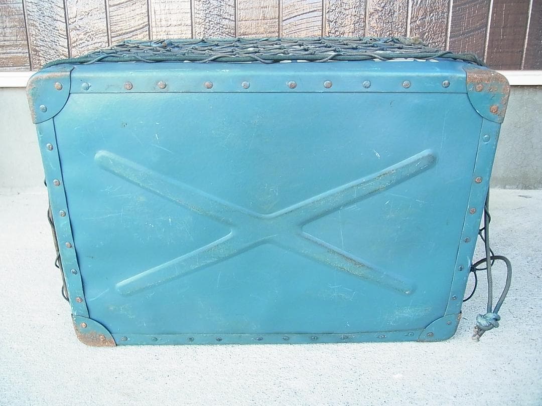 当時もの 牛乳石鹸 ボテ箱 シャンプー 使用品 バイク荷台などに