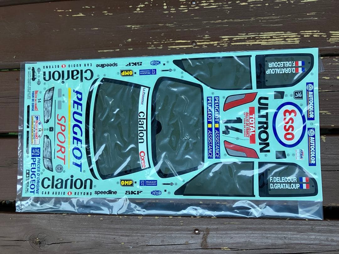 タミヤ 電動ラジコン組み立てキット プジョー306マキシ WRC - メルカリ