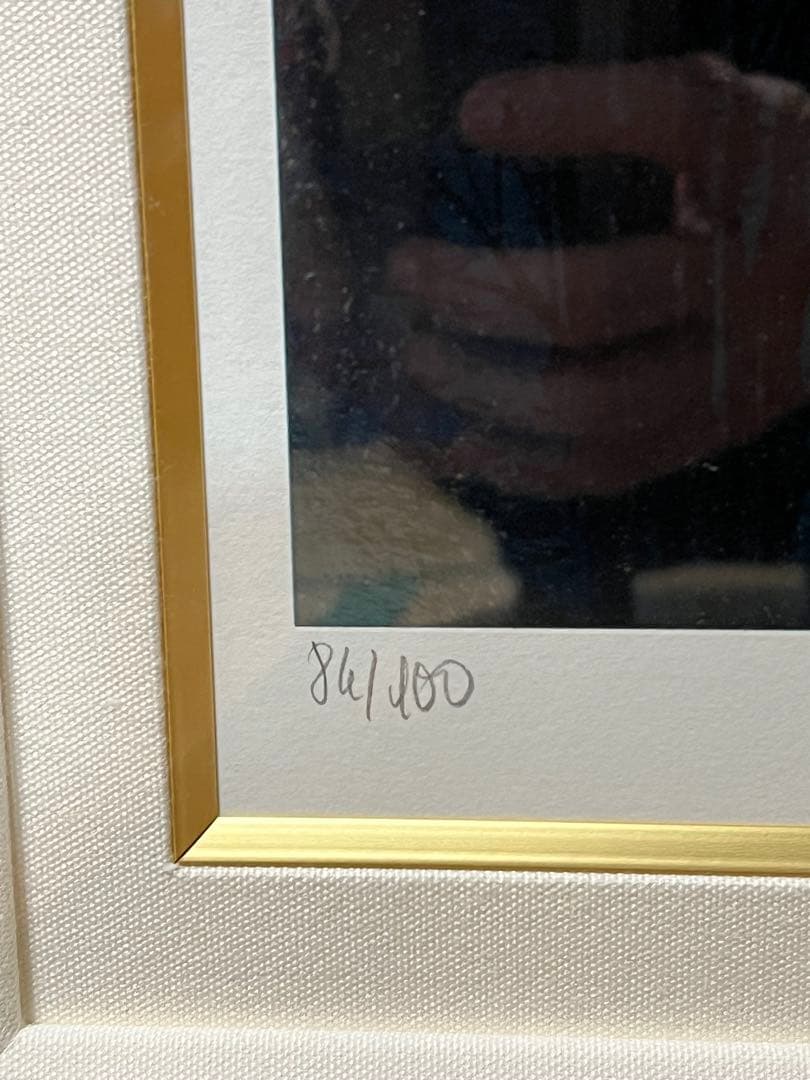 ミッシェル・バテュ「モンスーンバレー」84/100 シルクスクリーン 直筆