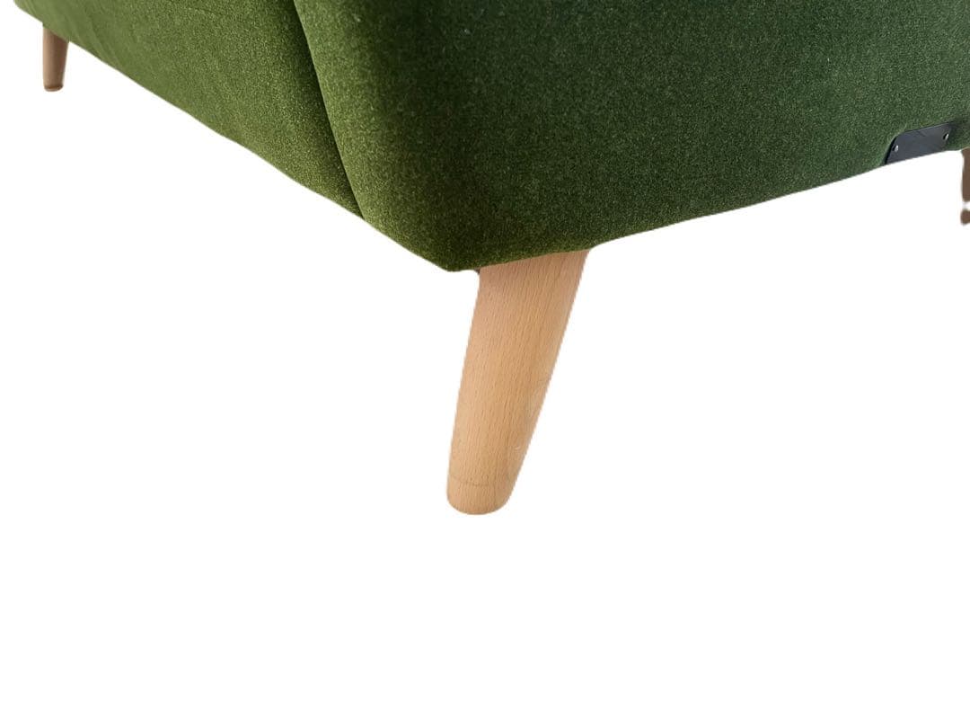 2021年購入　カリモク60 ロビーチェア3シーター　オーダー　モケットグリーン