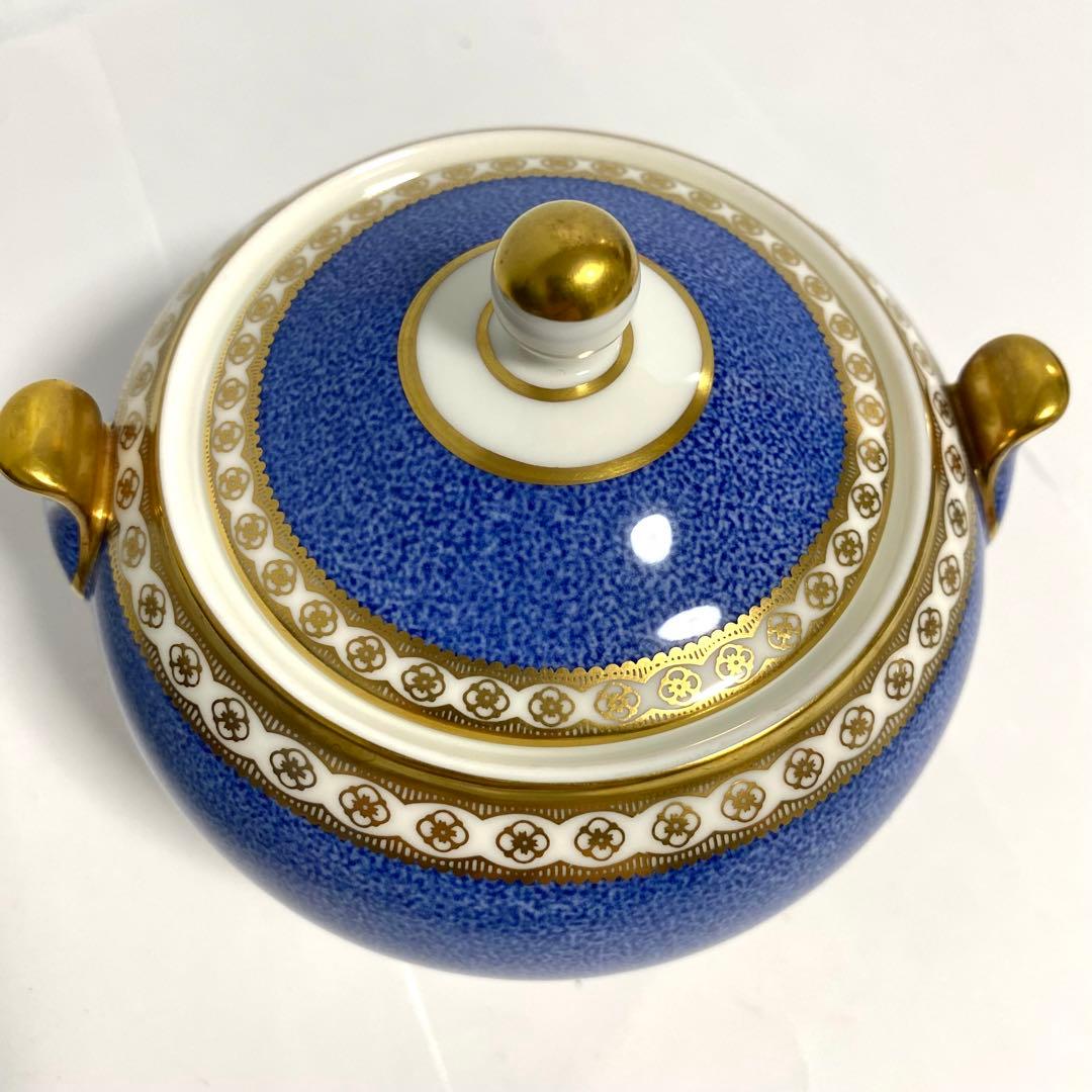 ウェッジウッド ユーランダー パウダーブルー ティーポット シュガーポット