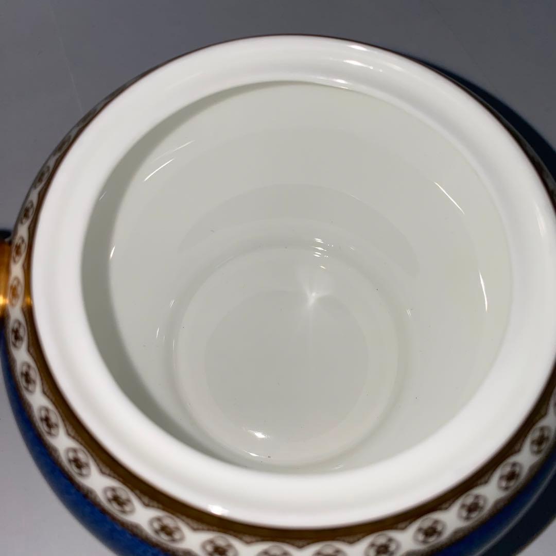 ウェッジウッド ユーランダー パウダーブルー ティーポット シュガーポット