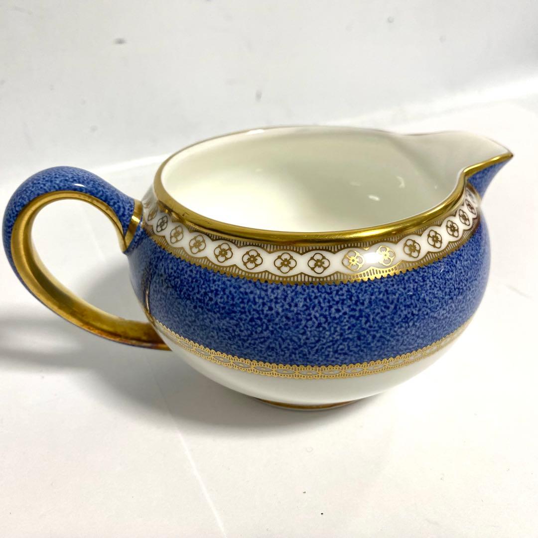 ウェッジウッド ユーランダー パウダーブルー ティーポット シュガーポット