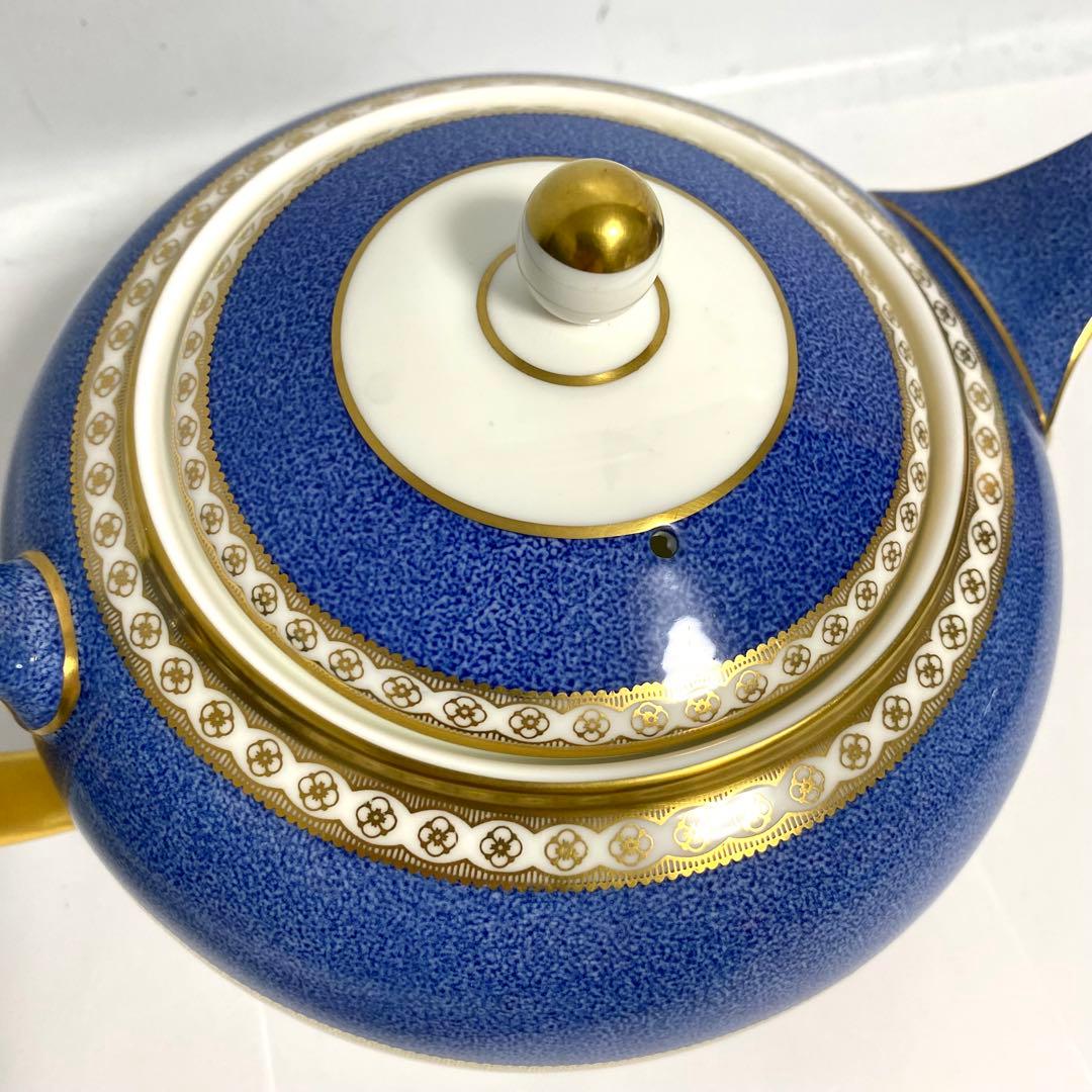 ウェッジウッド ユーランダー パウダーブルー ティーポット シュガーポット