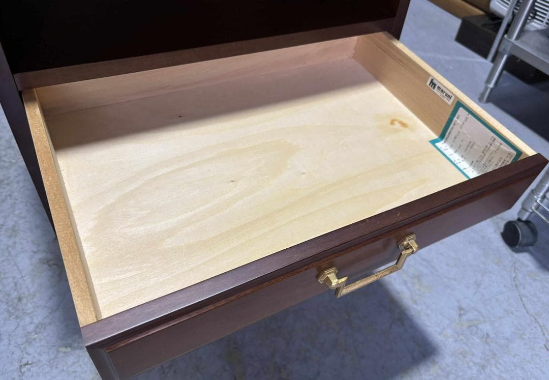 MARUNI マルニ地中海電話台・FAX台・キャビネットUsed