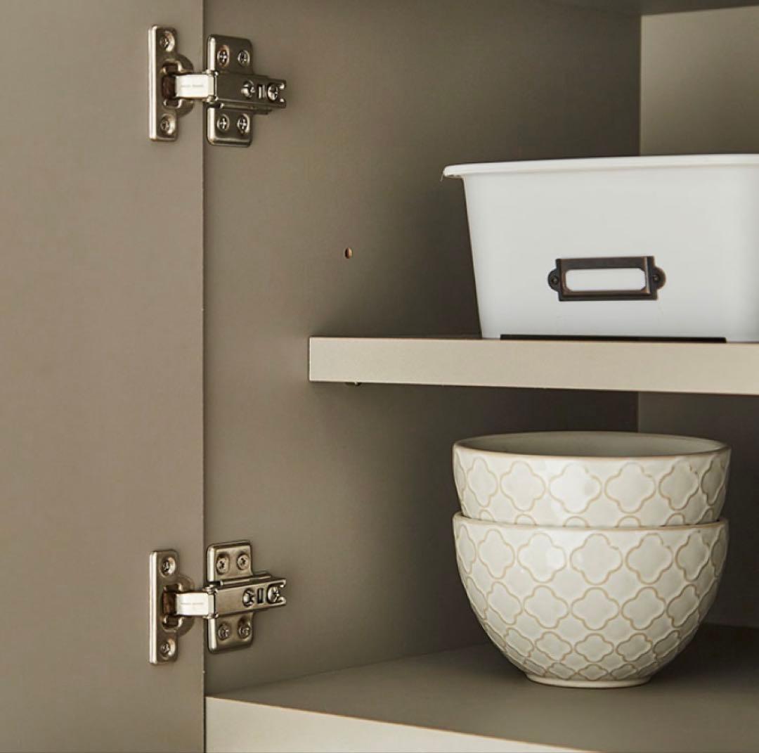 食器棚 大川家具 レンジ台 ラック 収納 幅59 グレージュ 日本製 60幅