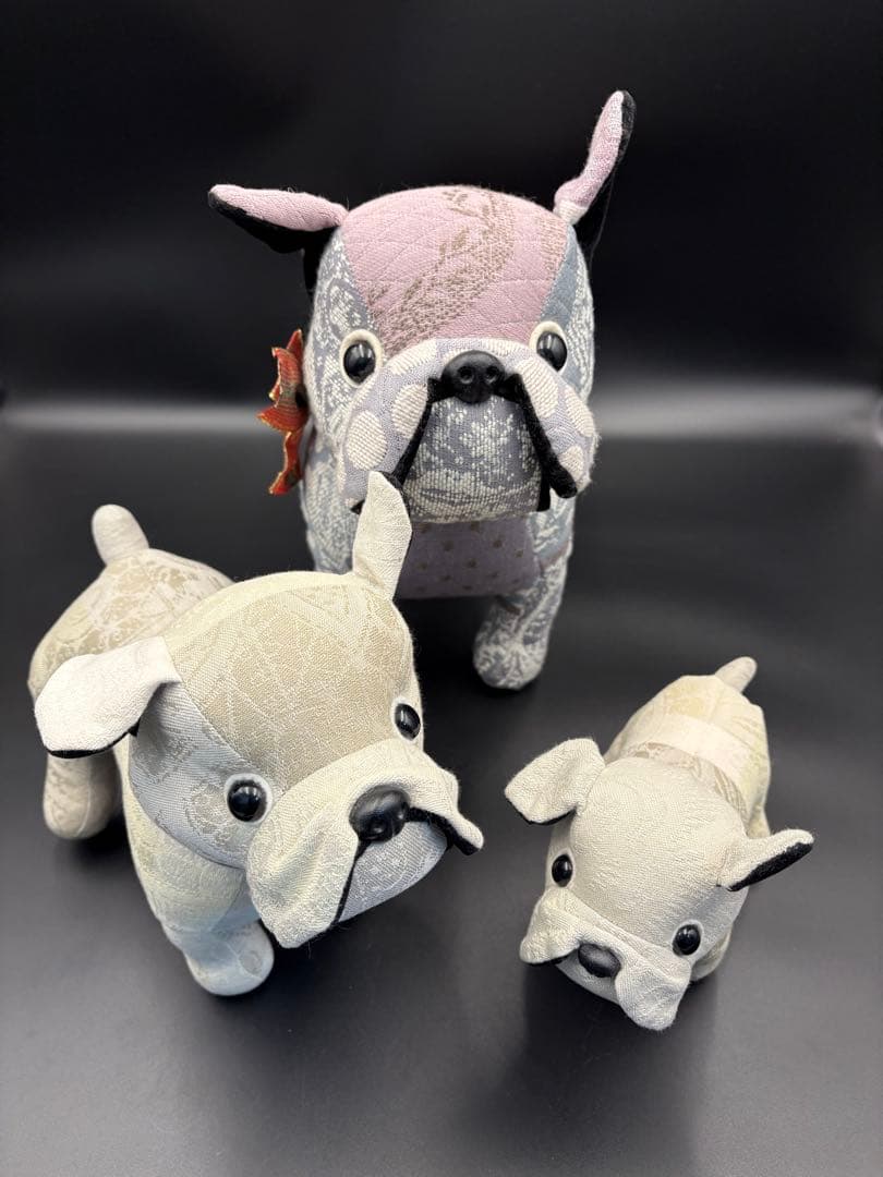 ◆ ガルニエ・ティエボー ◆ フレンチブル ぬいぐるみ フランス ジャカード織