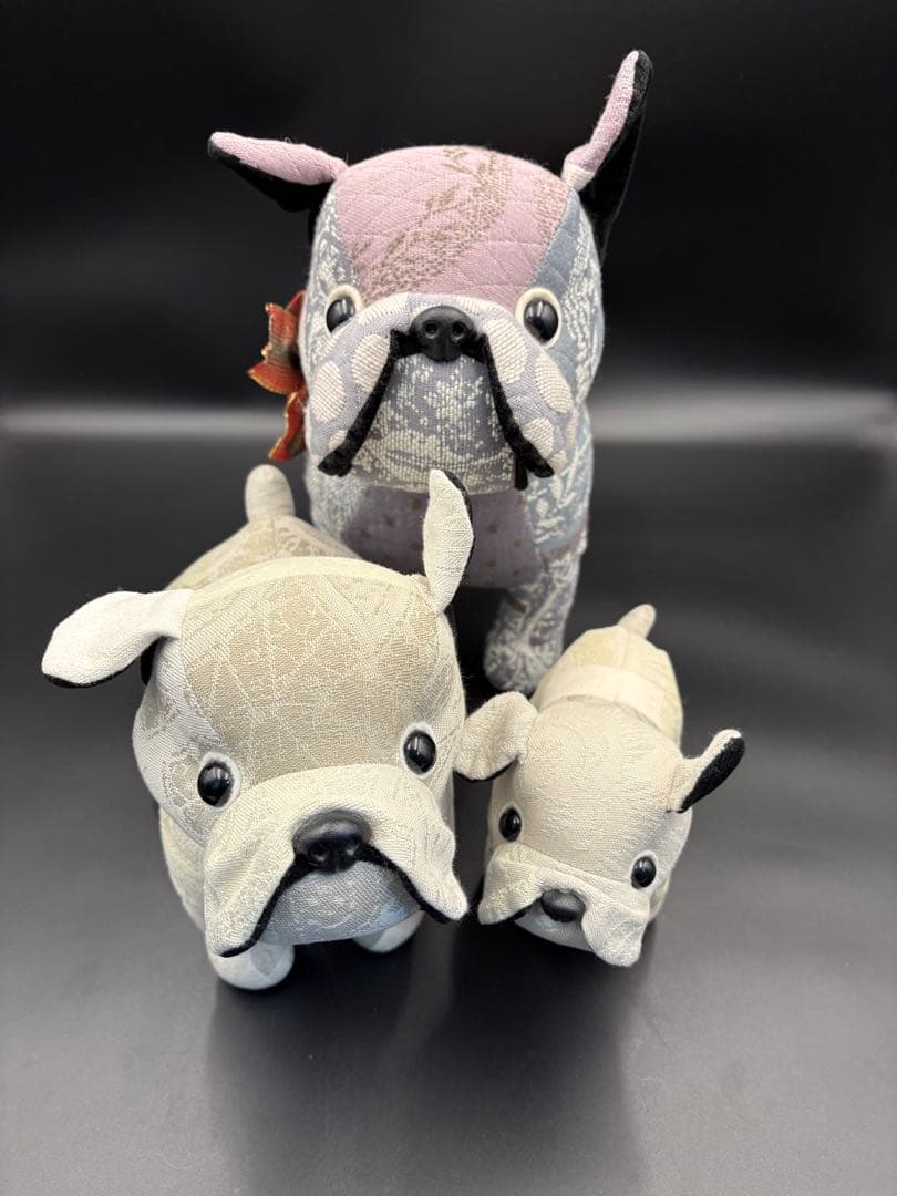 ◆ ガルニエ・ティエボー ◆ フレンチブル ぬいぐるみ フランス ジャカード織