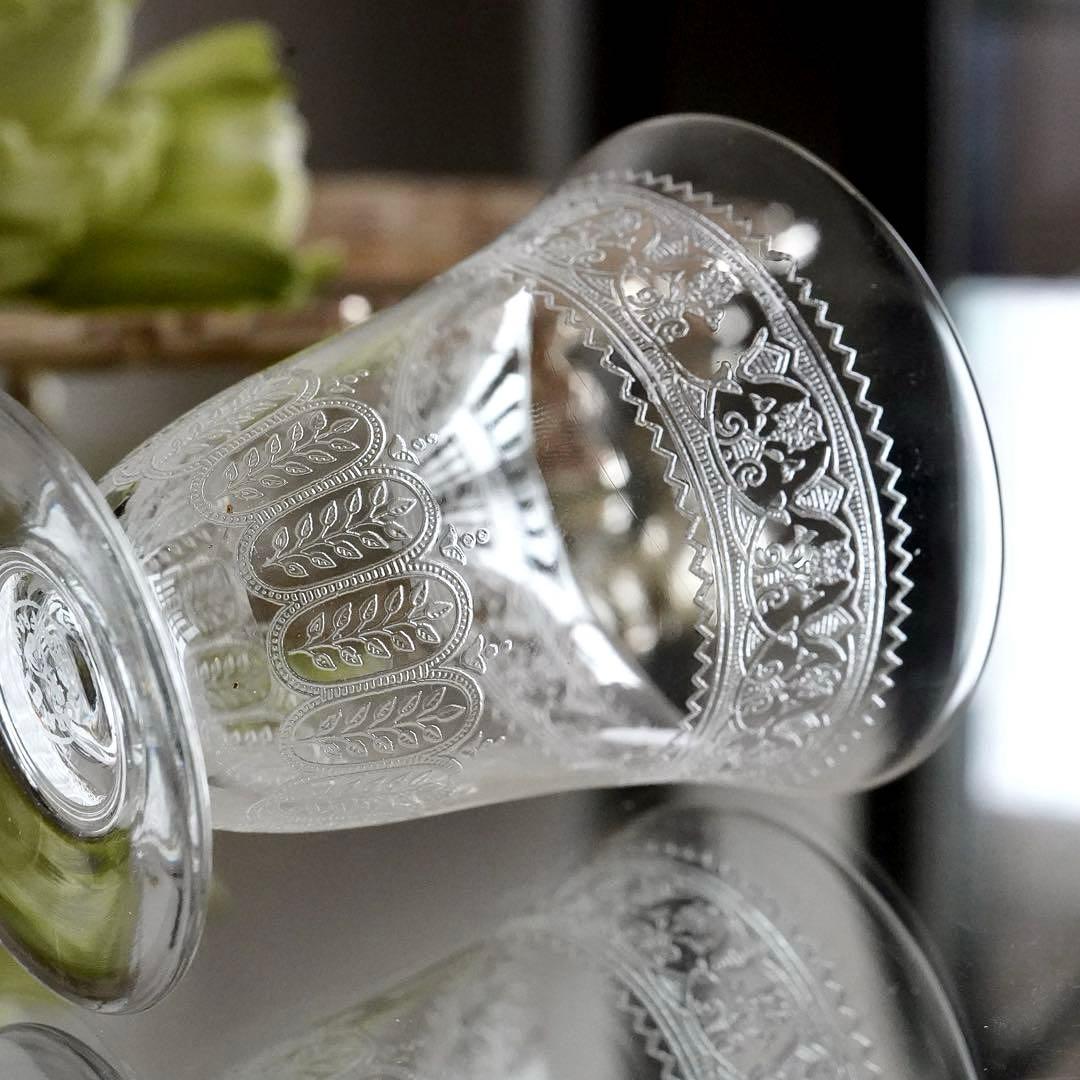 可憐なオールド バカラBACCARAT《セギュール 》アペリティフ ワイングラス