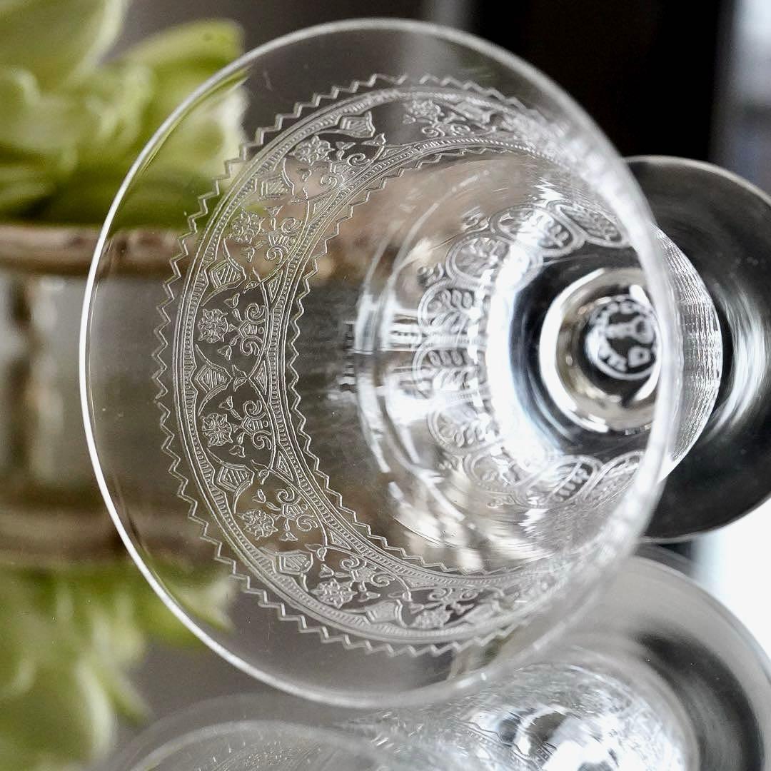 可憐なオールド バカラBACCARAT《セギュール 》アペリティフ ワイングラス