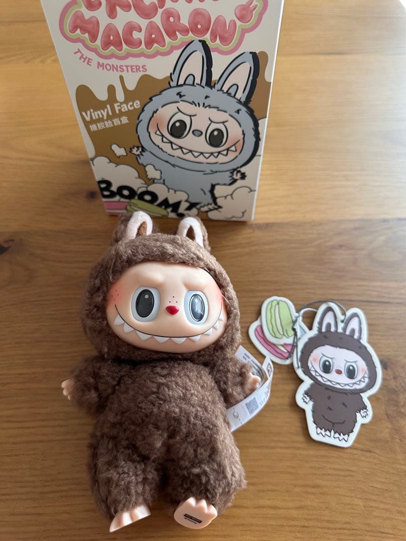 正規品 ラブブマカロン シークレット labubu chestnut cocoa - メルカリ