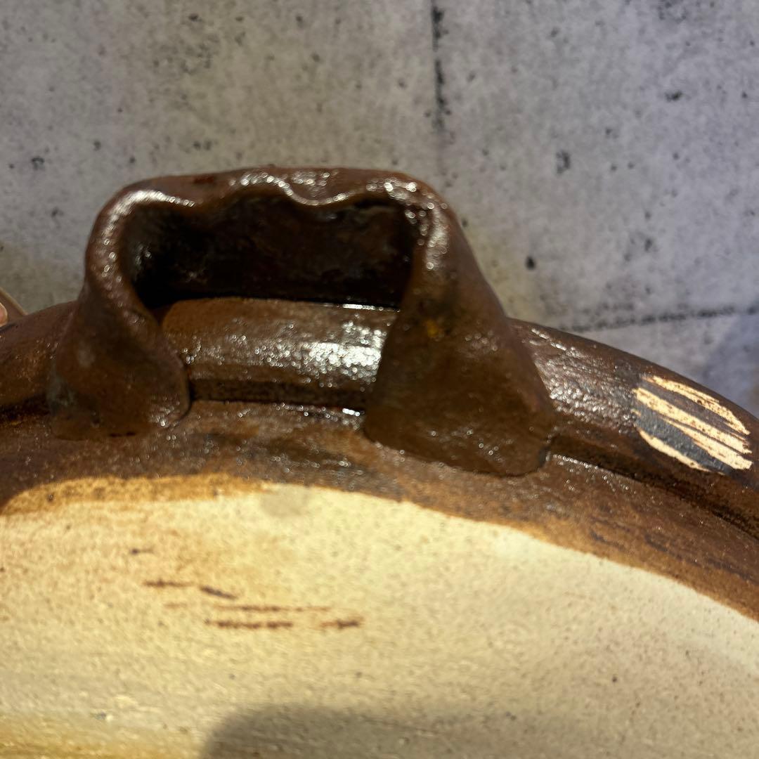 未使用　伊賀焼　土鍋　長谷製陶　約31cm