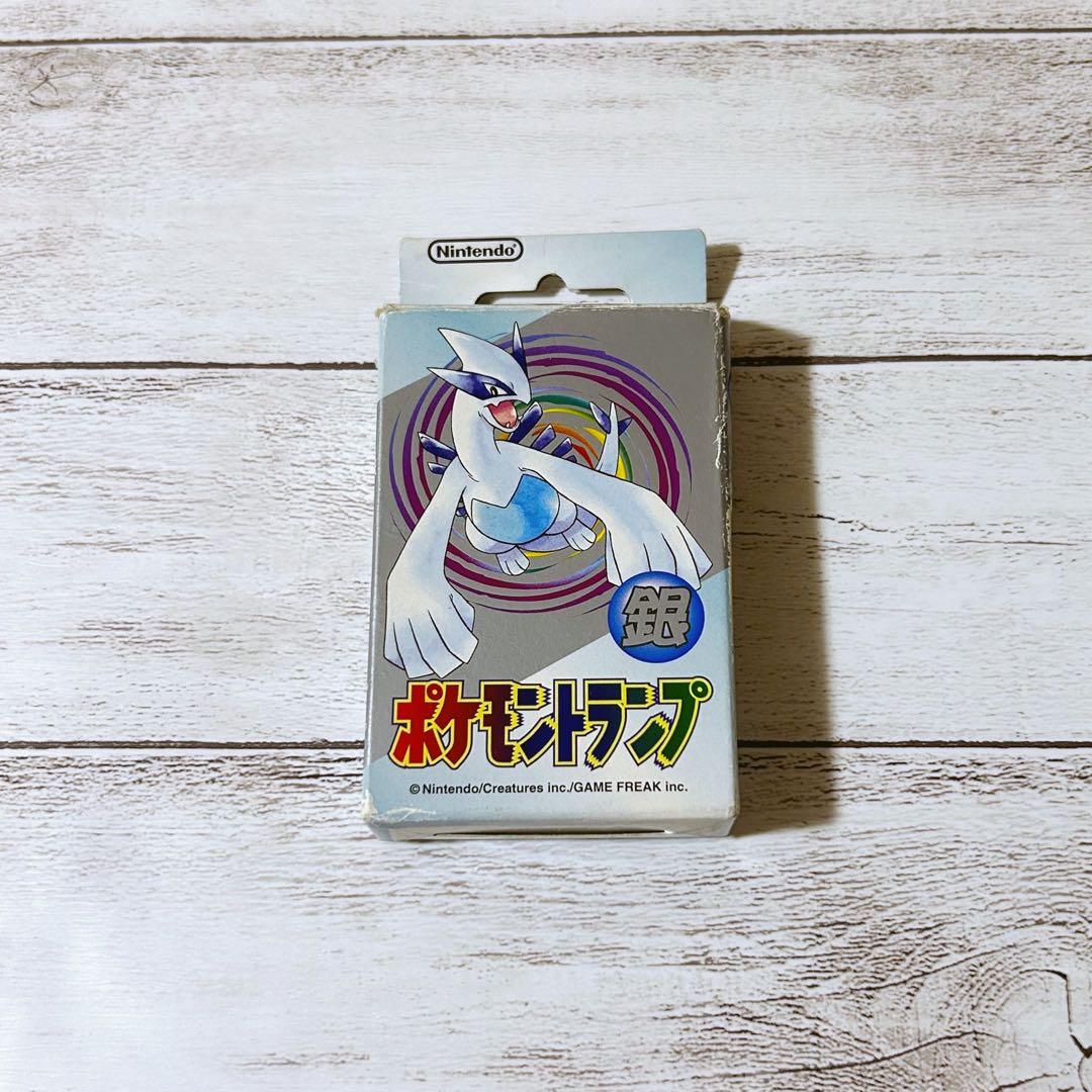 ポケットモンスター ポケモン トランプ 銀 Nintendo 任天堂 日本製