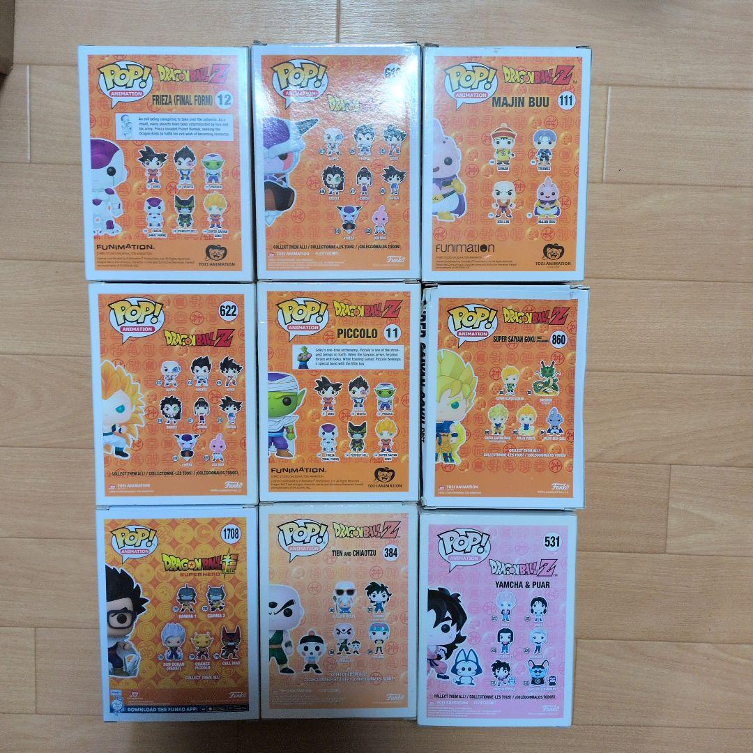 お値引き❢　ファンコ　天津飯など　ドラゴンボール フィギュアセット 9体