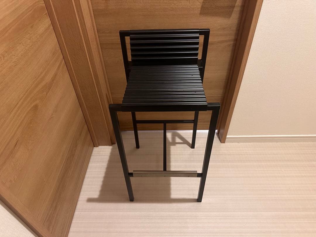 カウンターチェア1脚★ブラック ハイチェア モダン ミッドセンチュリー