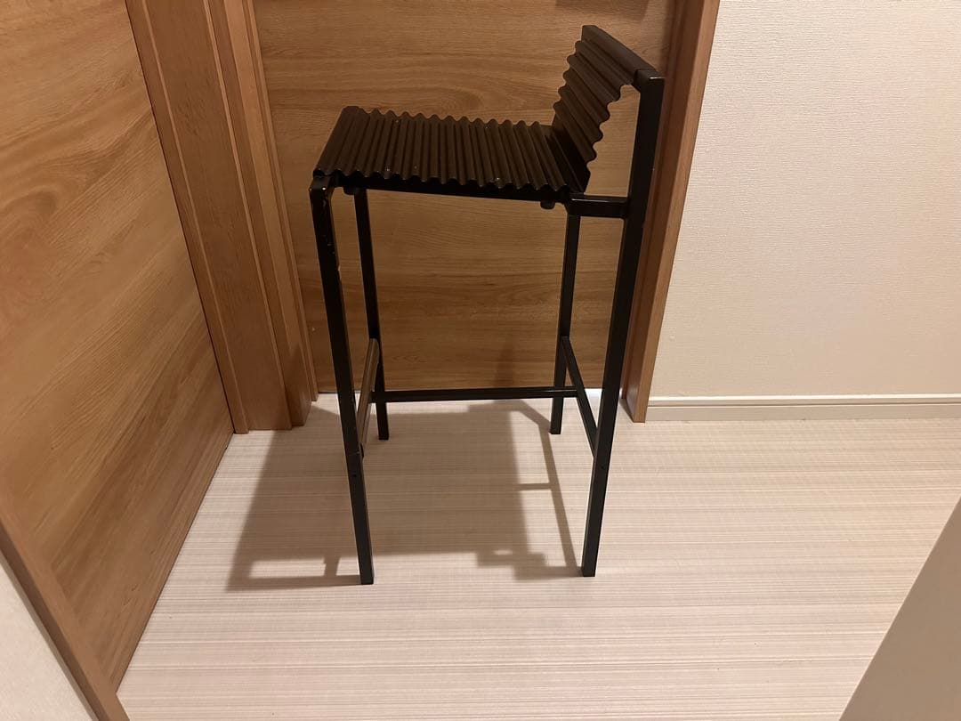 カウンターチェア1脚★ブラック ハイチェア モダン ミッドセンチュリー