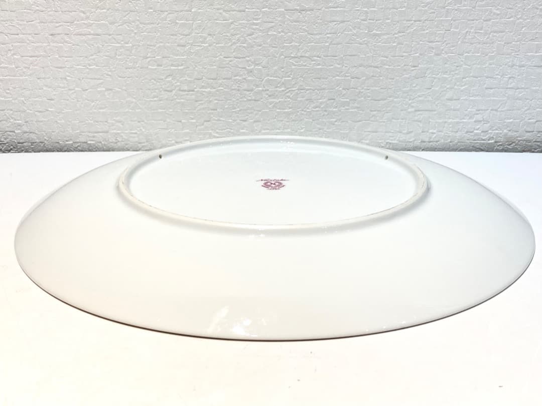 603【ノリタケ　SHUZO T.　絵皿】サイン入　ゴルフ　飾皿　食器