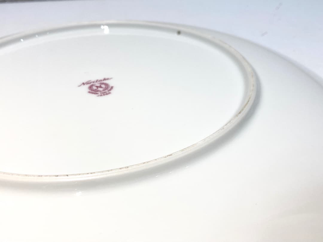 603【ノリタケ　SHUZO T.　絵皿】サイン入　ゴルフ　飾皿　食器