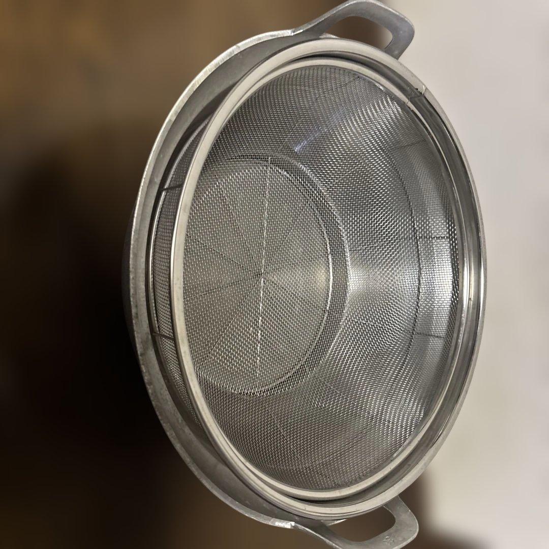 両手鍋36センチ&ザル34センチ業務用　セット