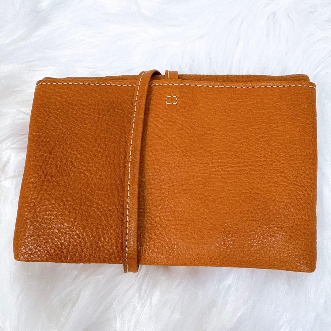 土屋鞄製造所 ツチヤカバン オイルヌメループフラットポーチ TO2318BR