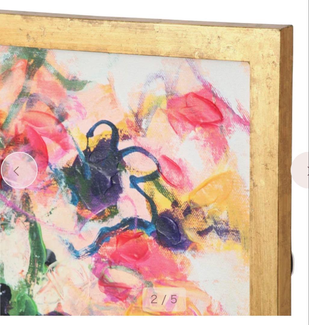 Francfranc SANDY WELCH アートボード フローラ ピンク