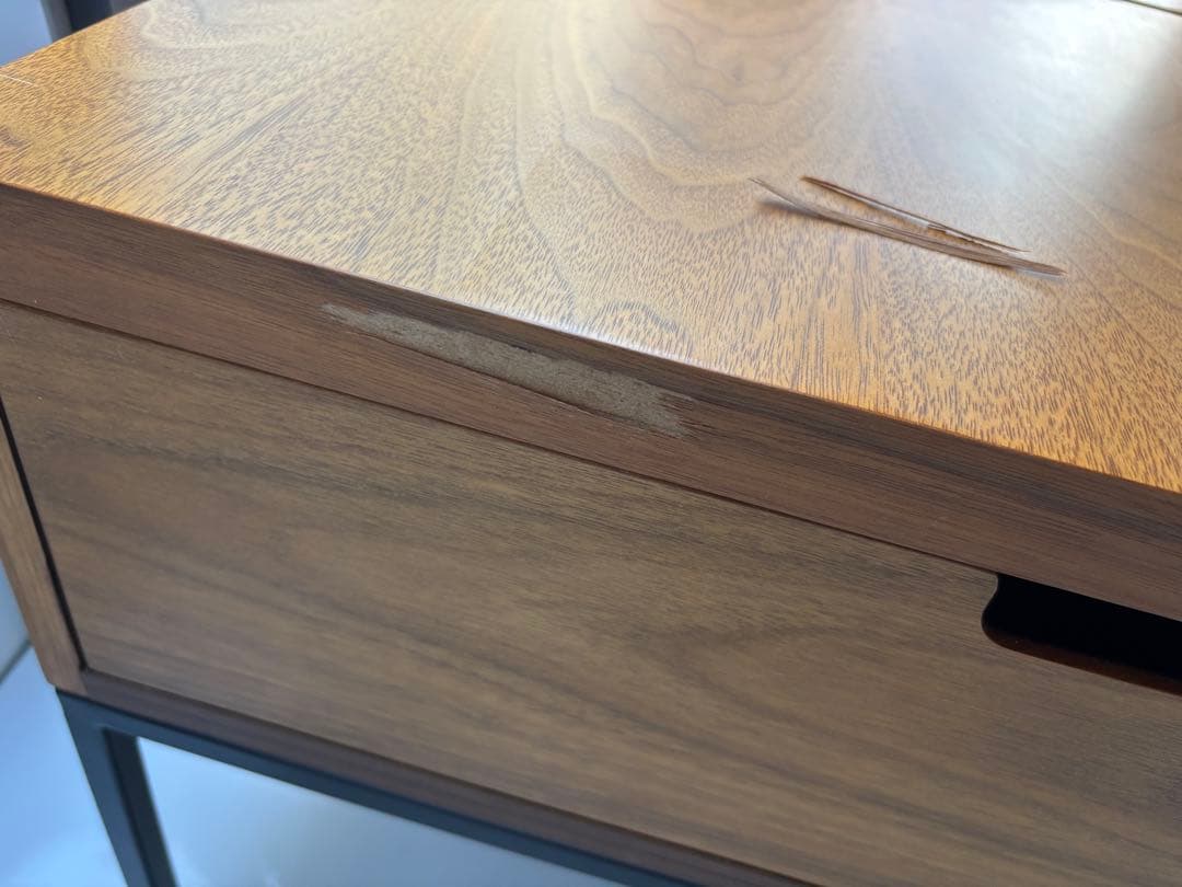 ニトリ　昇降センターテーブル　Nヒバリ 120 MBR 訳あり