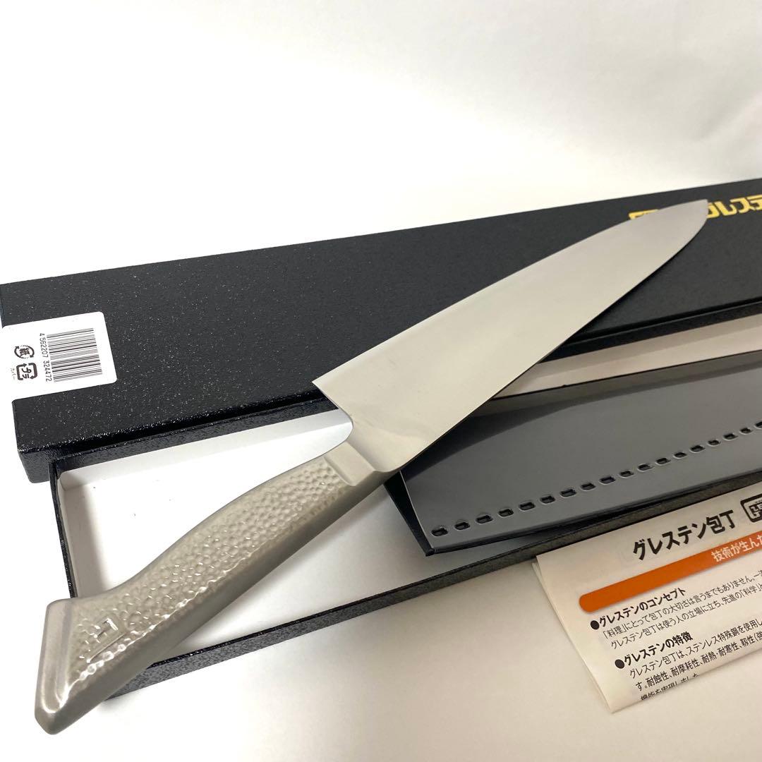 新品 グレステン 牛刀 包丁 Mタイプ 727TM 9寸 刃渡り27cm