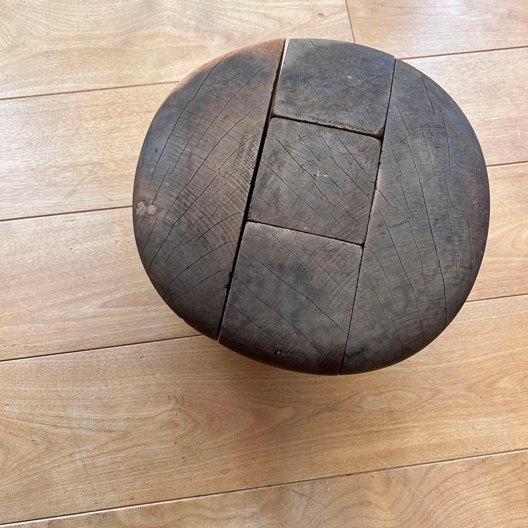 帽子木型　ベレー帽　割り型　アンティーク