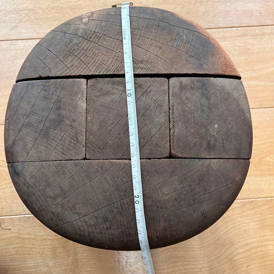 帽子木型　ベレー帽　割り型　アンティーク