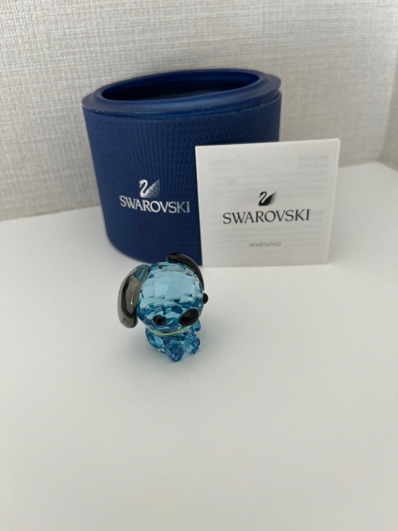 Swarovski 干支　犬の置物